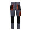 PROMAN STRETCH 250 DEREKAS NADRÁG SZÜRKE + NARANCS