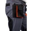 PROMAN STRETCH 250 DEREKAS NADRÁG SZÜRKE + NARANCS